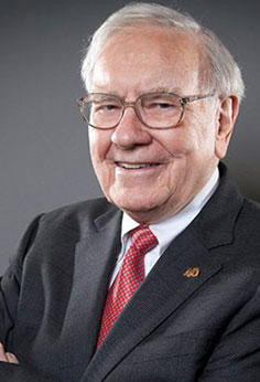 Portrait of Warren Buffet